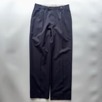 80s~ Levi's travelers 2tuck slacks “Black” | su