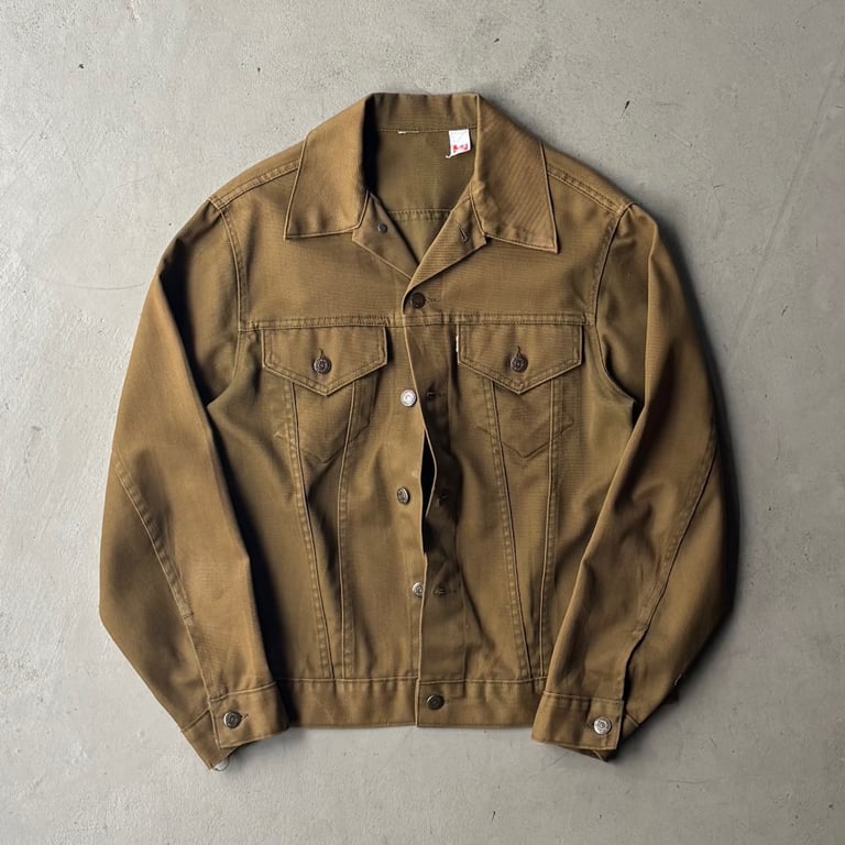 70s Levi’s 70505 cotton twill tracker jacket