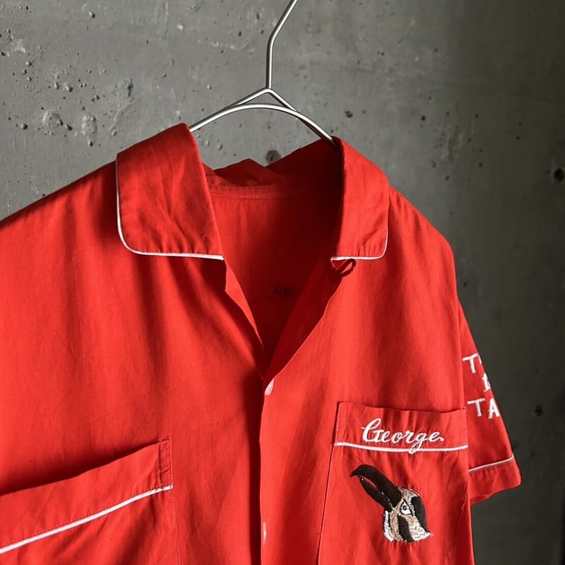 60's souvenir bowling shirt | sui & shara 60's souvenir bowling shirt | sui & shara