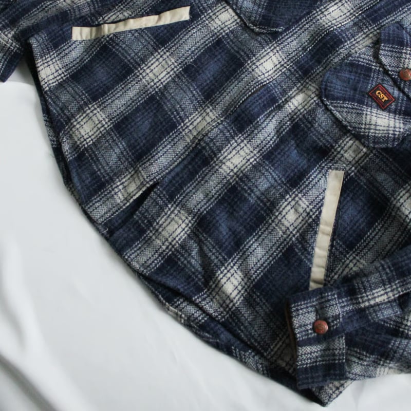 80s~ Plaid pattern zip up jacket | sui & shara