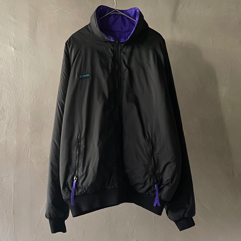 90s Columbia nylon reversible jacket | sui & shara