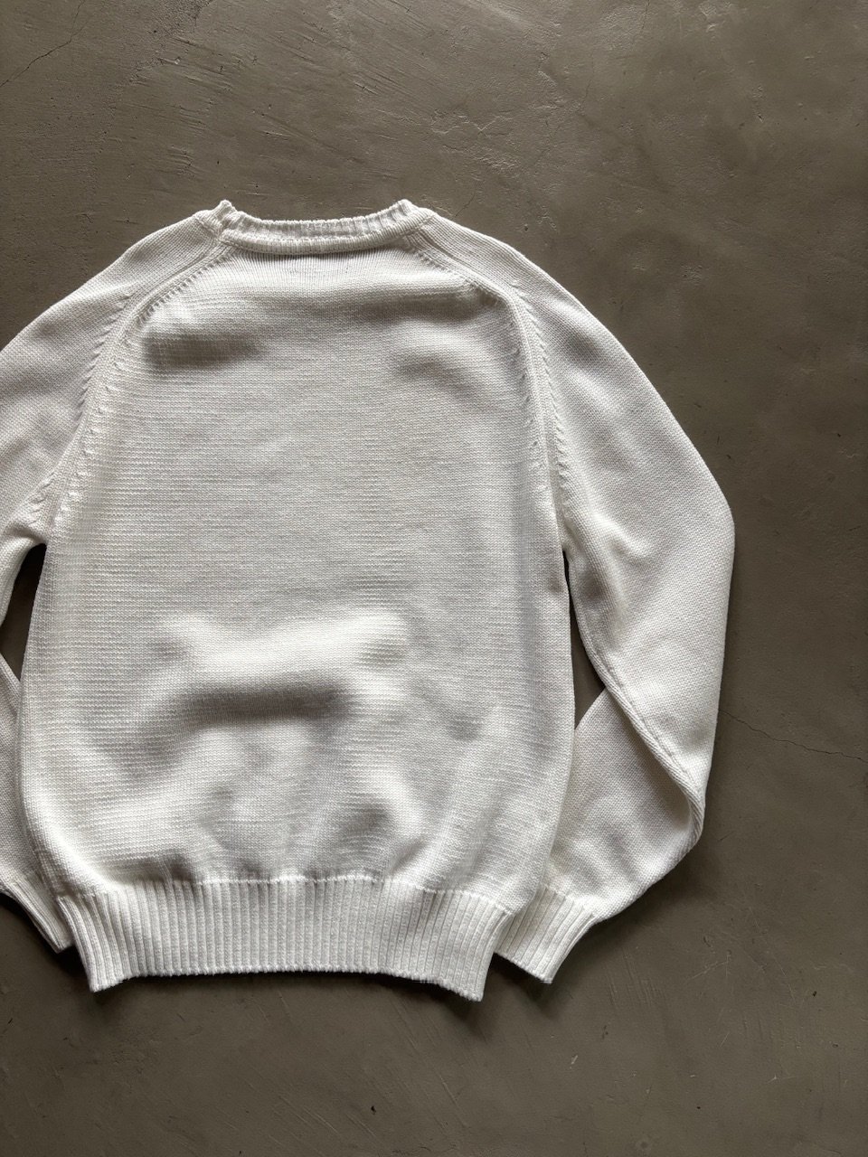 80s~ Lands'end cotton drifter sweater “made in 80s~ Lands'end cotton drifter sweater “made in