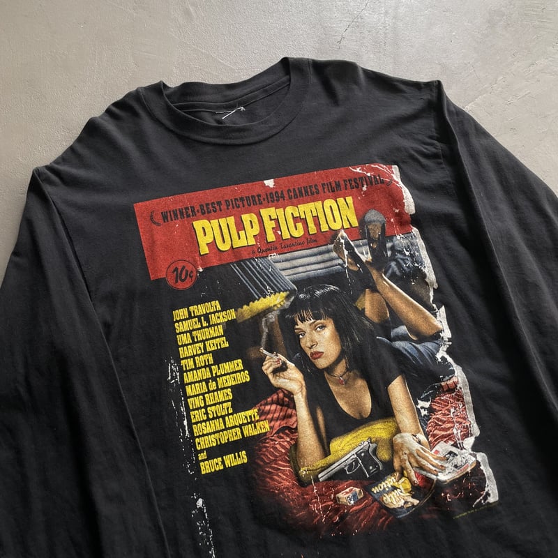 Pulp Fiction movie print L/S tee | sui & shara