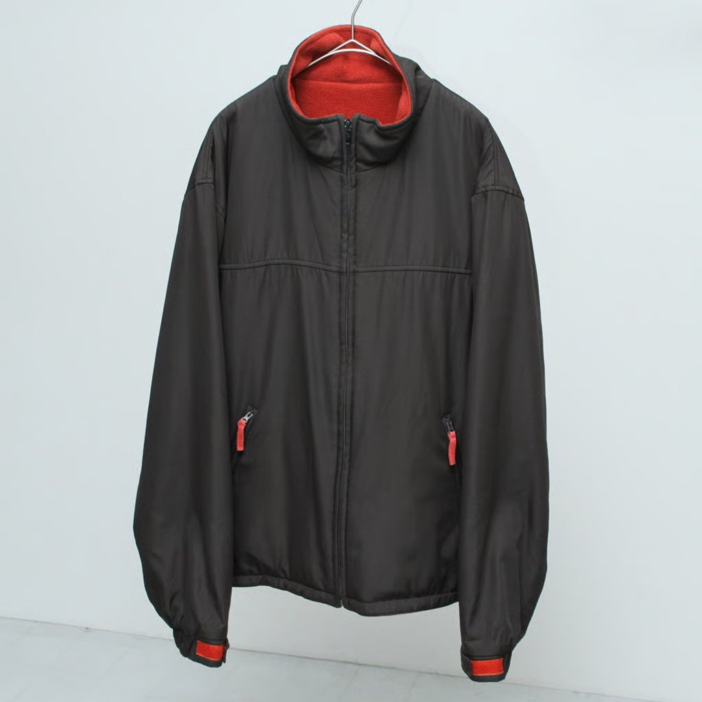 90s~ Reversible design zip up jacket | sui & shara