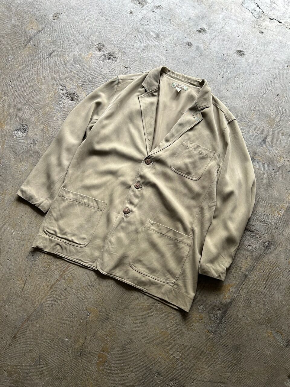 90's~ Tommy Bahama silk tailored jacket | sui &