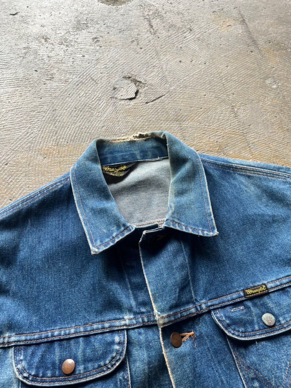 80s Wrangler 126MJ denim jacket | sui & shara 80s Wrangler 126MJ denim jacket | sui & shara