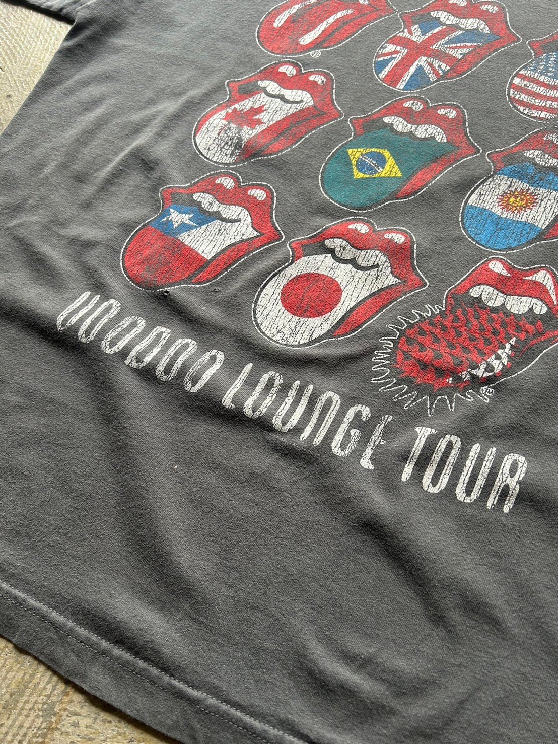 1994年オフィシャル　ローリングストーンズ Voodoo Lounge TEE ローリングストーンズ 1994 VOODOO LOUNGE Tシャツ｜Yahoo