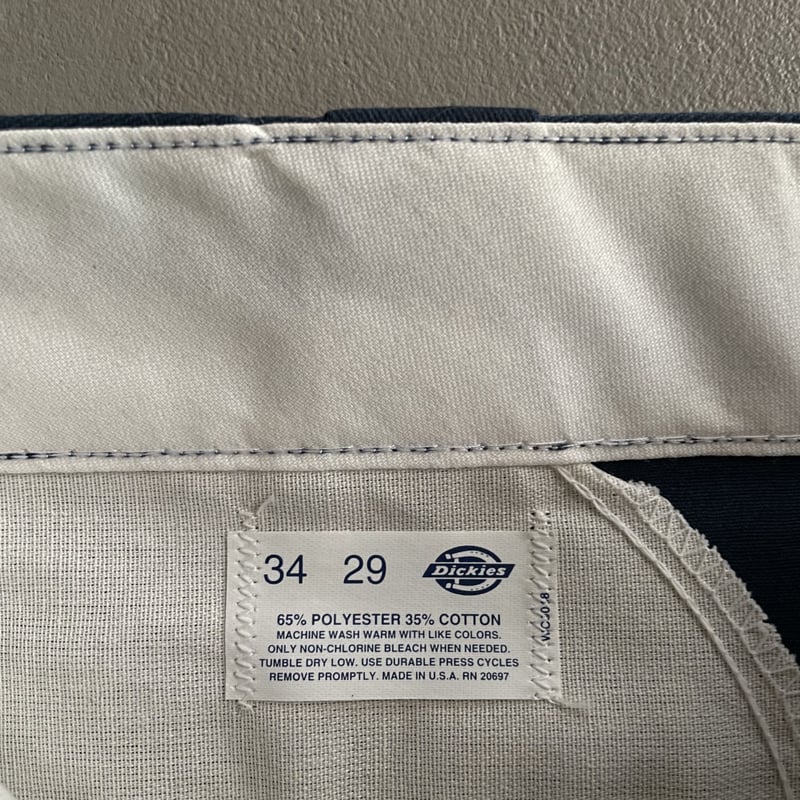 80s Dickies 874 work pants made in USA ''navy'' 80s Dickies 874 work pants made in USA ''navy''