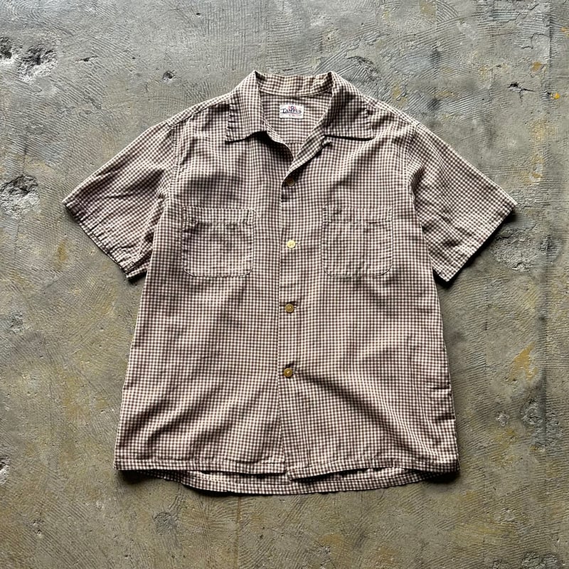 トップス 50s Campus Opencollar Shirt 50's CAMPUS open collar shirt | sui & shara