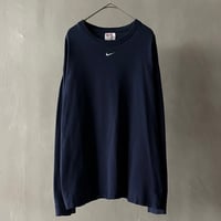 90s Nike center swoosh logo L/S tee “made in USA”