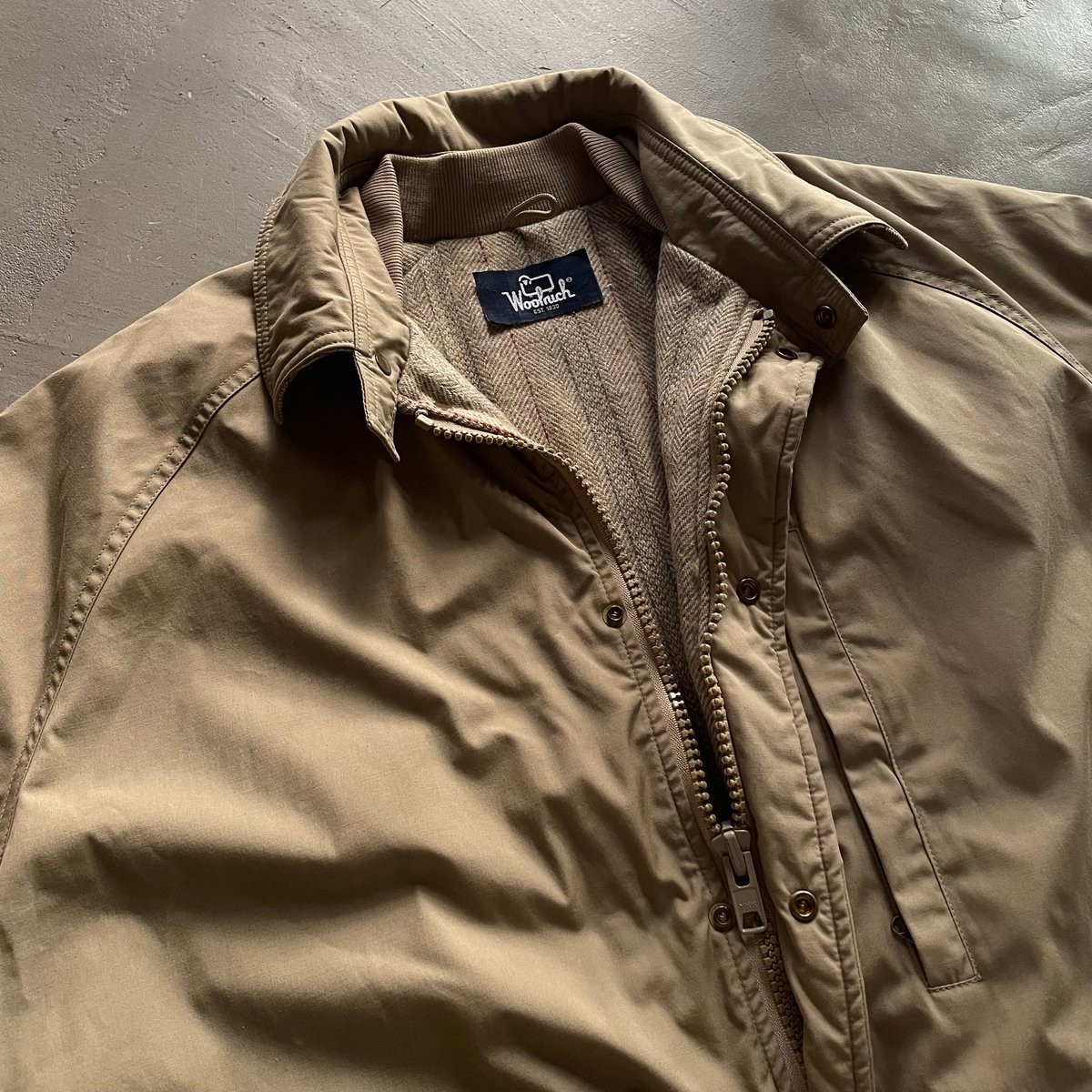 80s Woolrich storm coat | sui & shara