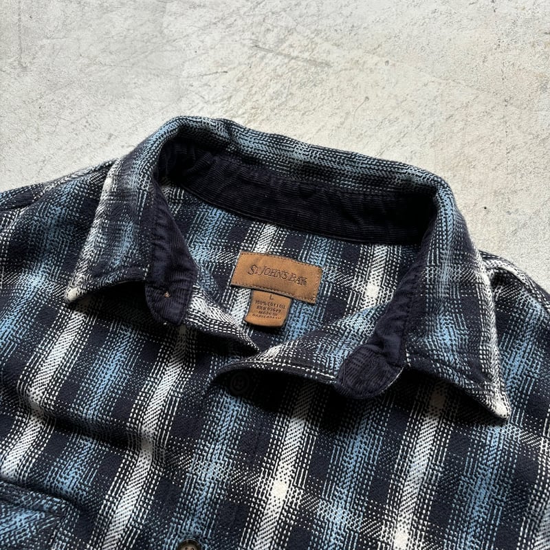 00s St John's bay heavy flannel shirt | sui & s...