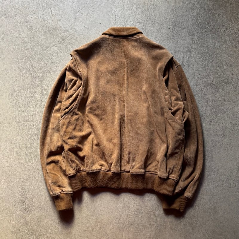 80s〜 Ralph lauren polo country suede leather ja