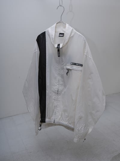 90年代 ダナキャラン ナイロンジャケット（90s~ DKNY ACTIVE design ripstop nylon zip up jacket｜ダナキャラン）