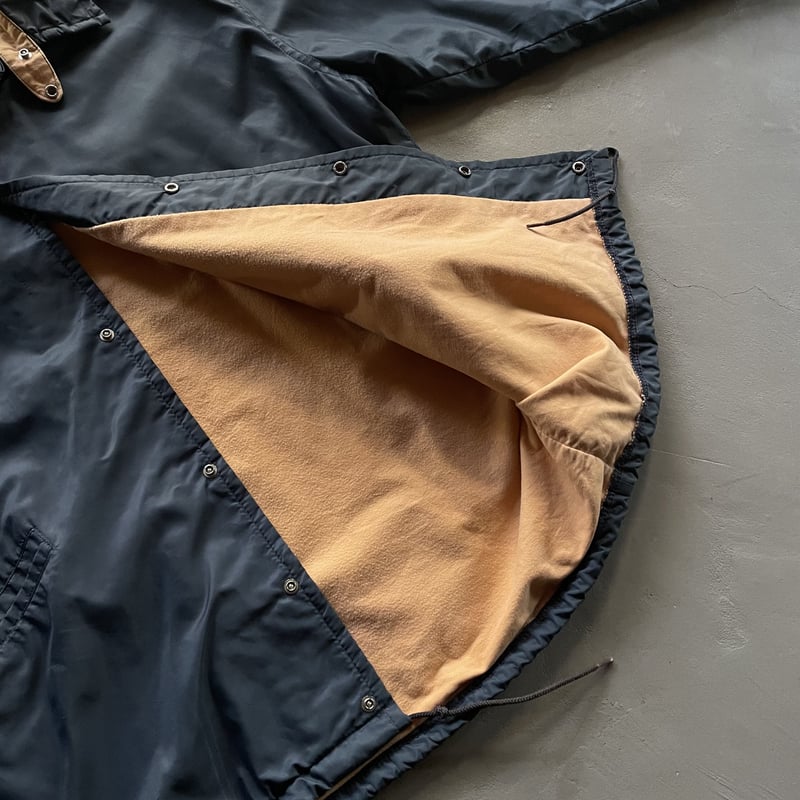 70s L.L.Bean nylon coach jacket chamois cloth