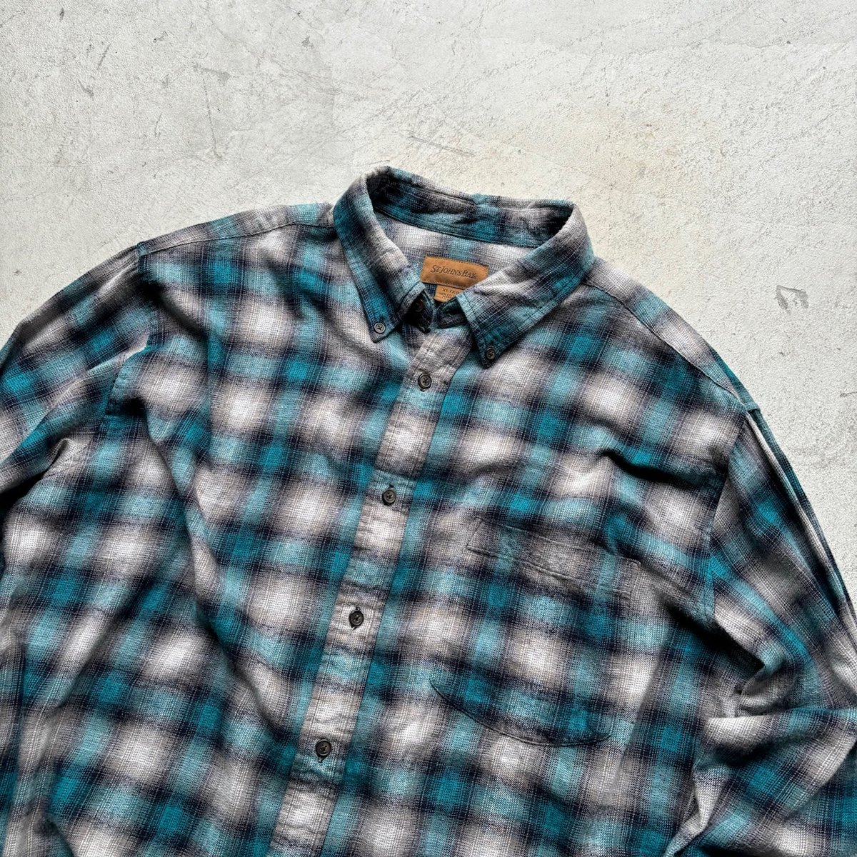 トップス St. John's Bay 00s Flannel Check Shirt. 00s St John's bay light flannel shirt | sui & s