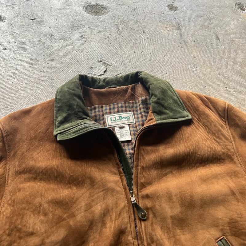80s~ L.L.Bean leather full zip blouson | sui &  