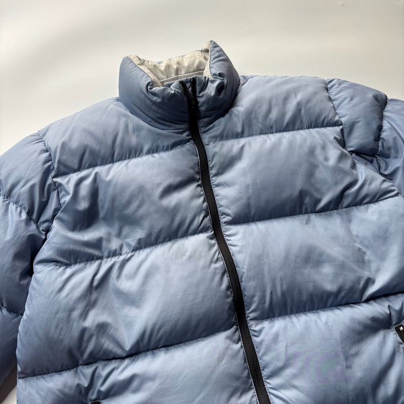 90's lands'end reversible down middle jacket |
