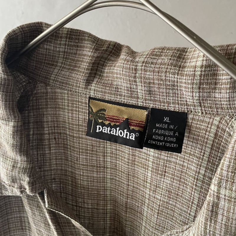 トップス pataloha 00s 00s Patagonia ″pataloha″ plaid hemp shirt | sui