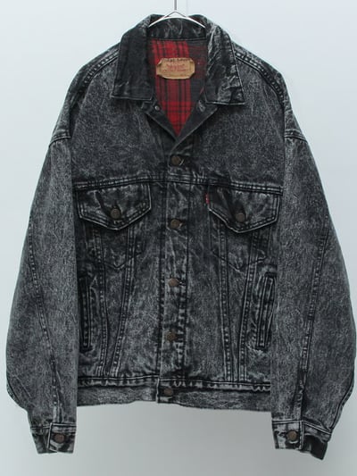 90年代 ハーレー デニムジャケット（90s Levi's70417 black denim jacket with "HARLEY-DAVIDSON patch"｜ハーレー）