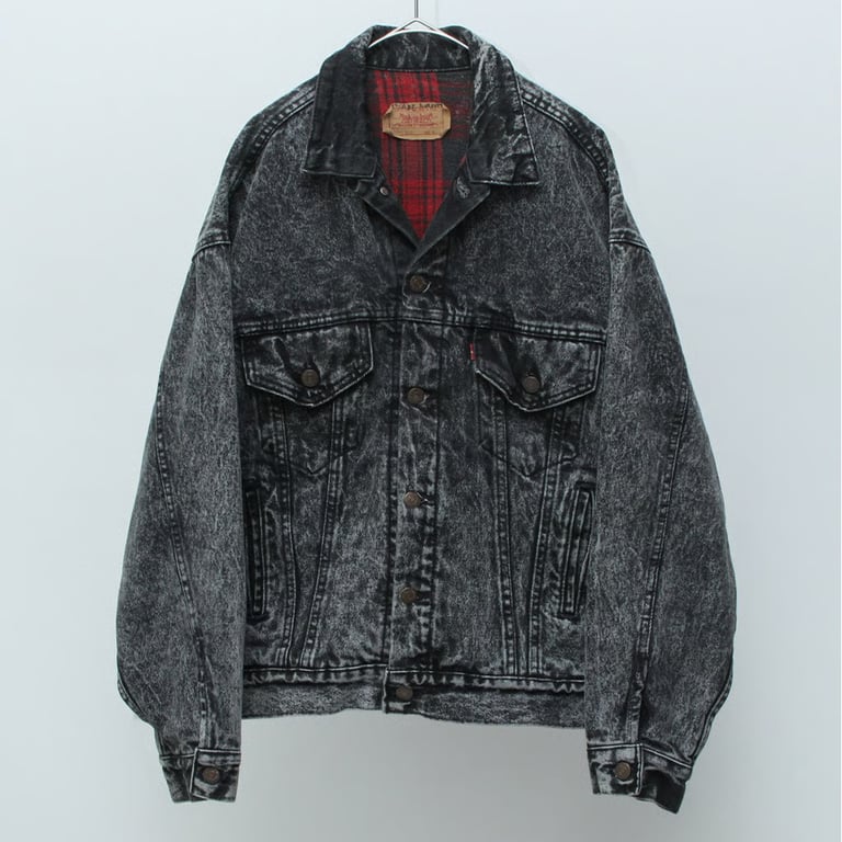 90年代 ハーレー デニムジャケット（90s Levi's70417 black denim jacket with "HARLEY-DAVIDSON patch"｜ハーレー）