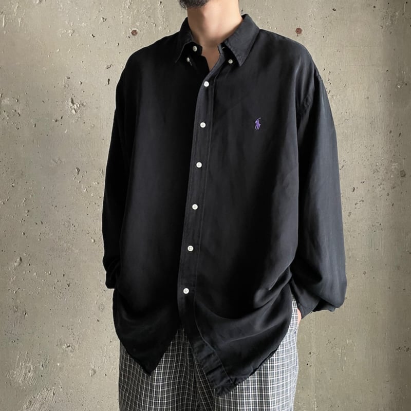 90's Polo Ralph Lauren BD shirt “ELLINGTON” | s