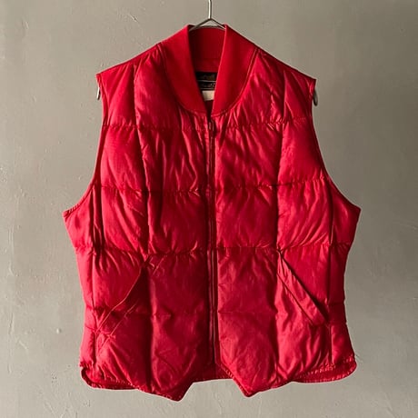 〜80s Eddiebauer nylon quilting down vest