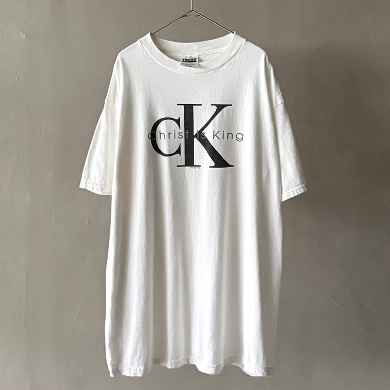 90s Calvin klein parody tee｜カルバンクライン