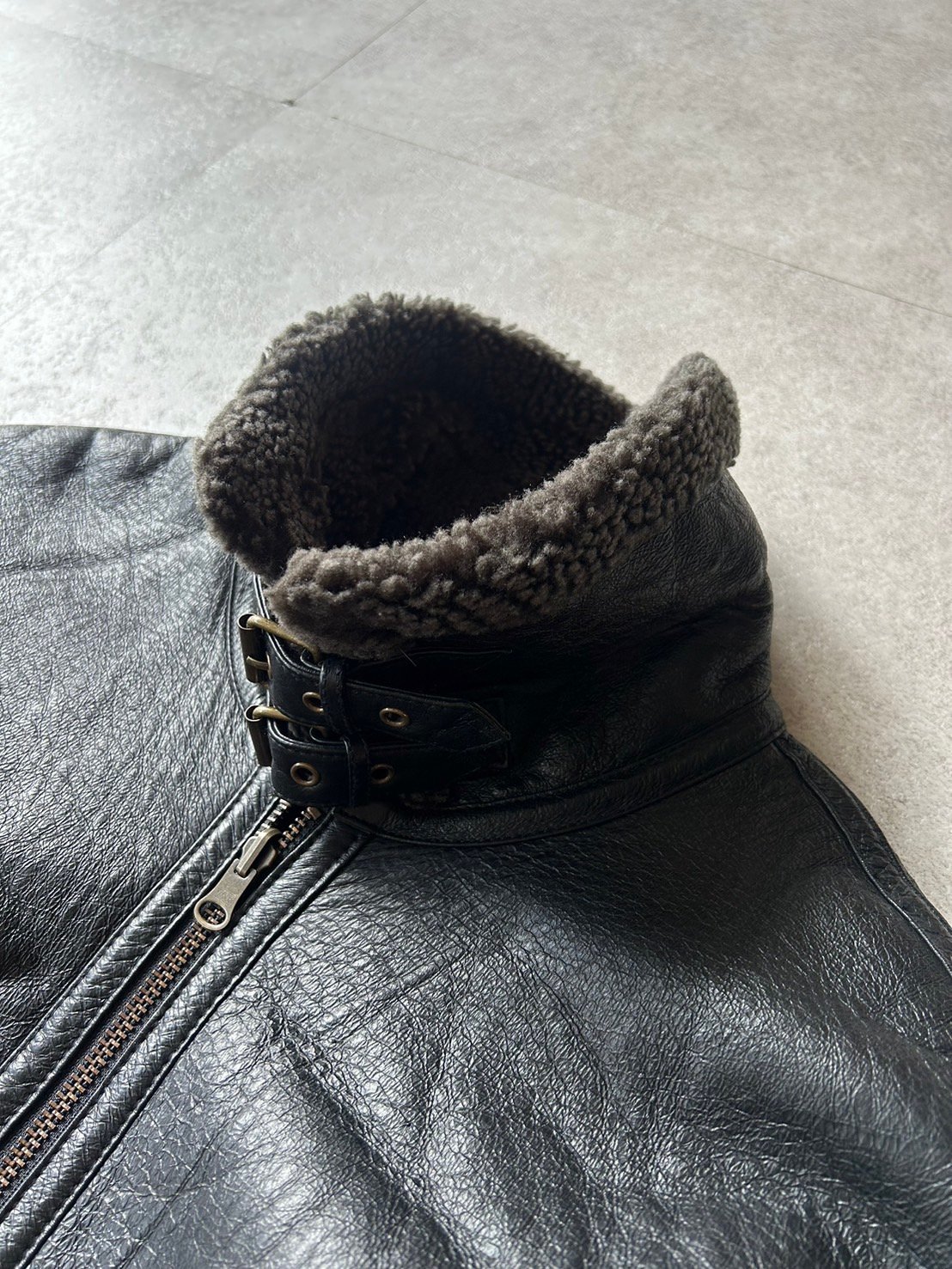 wilsons leather B-3 type flight jacket “reversi wilsons leather B-3 type flight jacket “reversi