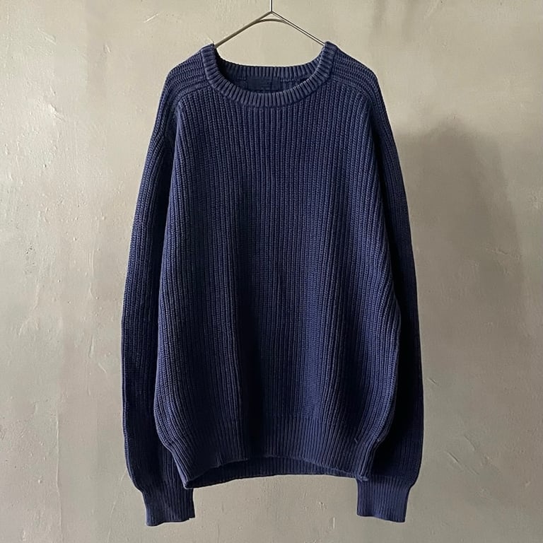 90s Daybrooke overdye cotton knit sweater