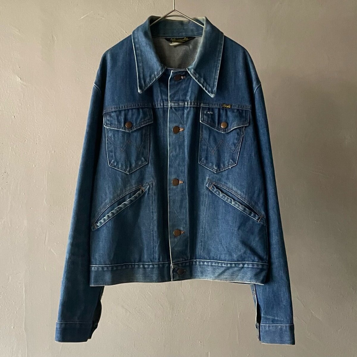 70s~ Wrangler 126mj denim jacket | sui & shara 70s~ Wrangler 126mj denim jacket | sui & shara