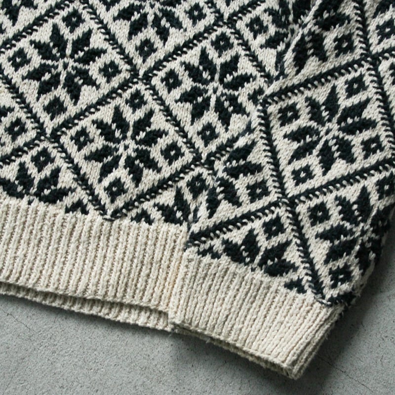 90s Ralph lauren whole pattern hand knit sweate