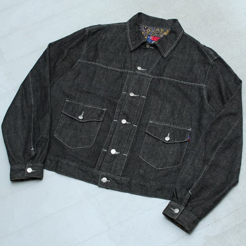 90s COOGI 2nd type design denim jacket with pai