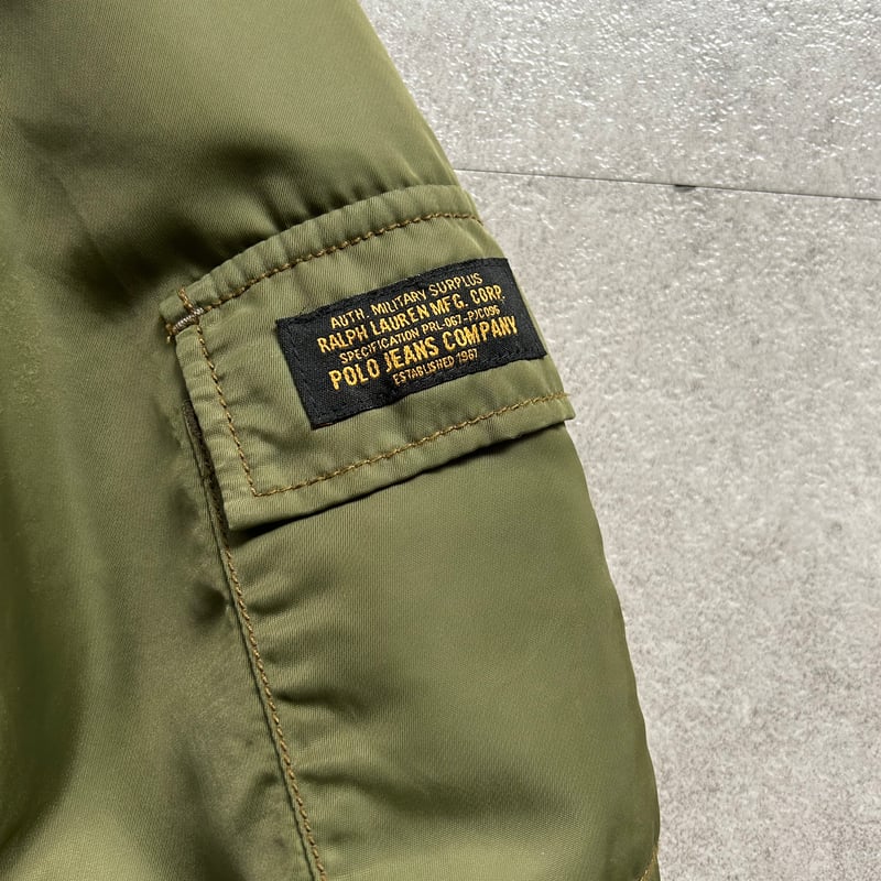Polo jeans G-8 type flight jacket | sui & shara Polo jeans G-8 type flight jacket | sui & shara