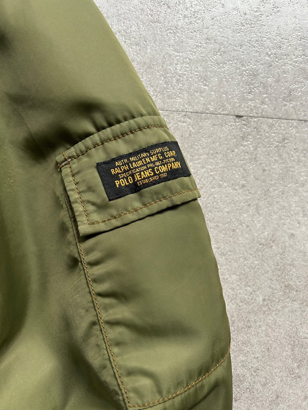 Polo jeans G-8 type flight jacket タンカース Polo jeans G-8 type flight jacket タンカース