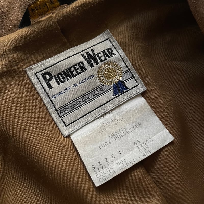 70s vintage Ms. Pioneer スエード チマヨ ジャケット 1970年代 vintageチマヨジャケット chimayo jkt