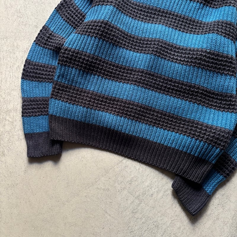 90s High sierra border acrylic knit | sui & shara