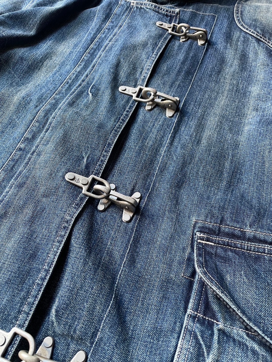 Ralph Lauren fireman sampling denim jacket | su...