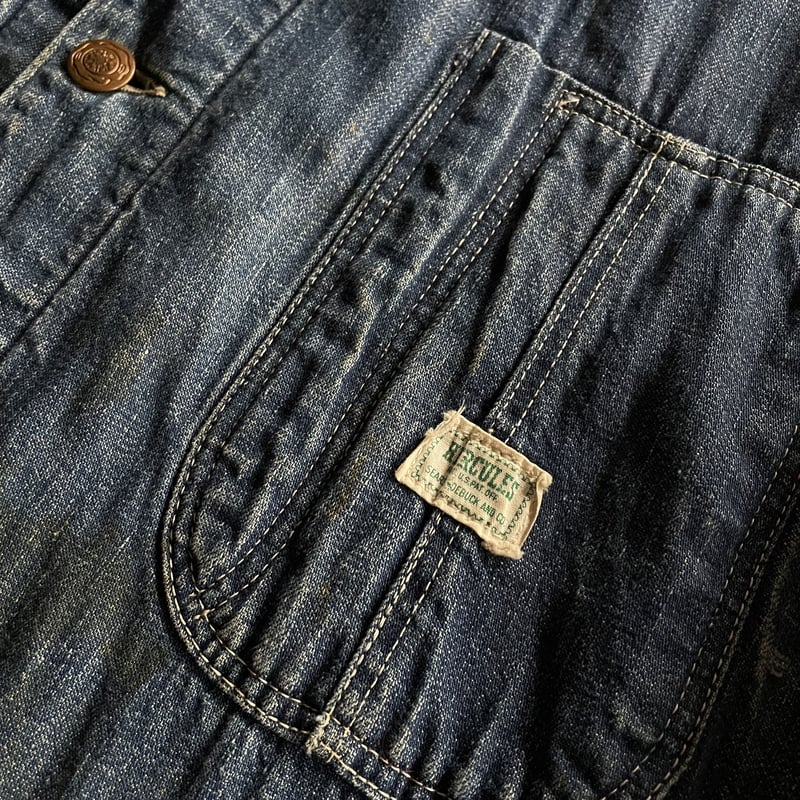 50s Hercules denim coverall | sui & shara 50s Hercules denim coverall | sui & shara