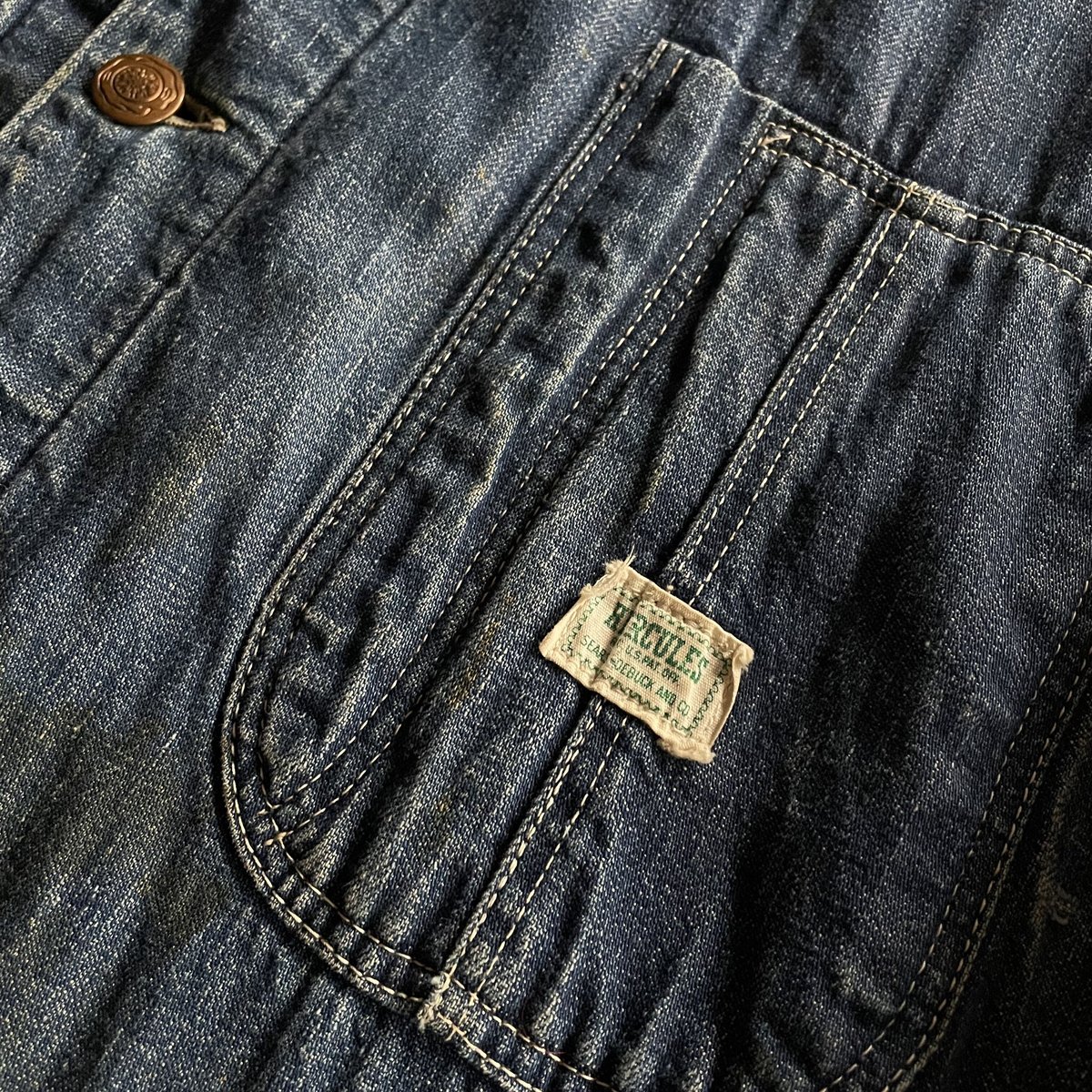 50s Hercules denim coverall | sui & shara 50s Hercules denim coverall | sui & shara