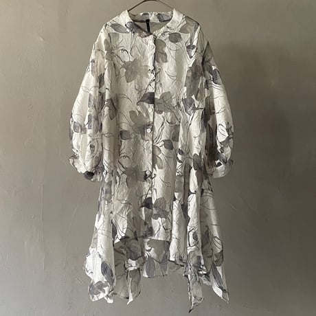I.C. by Connie K puff sleeve see-through shirt made in USA