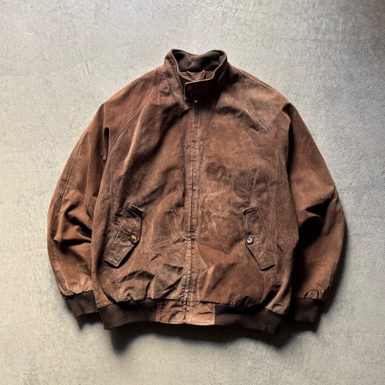 Orvis leather harrington jacket｜オービス