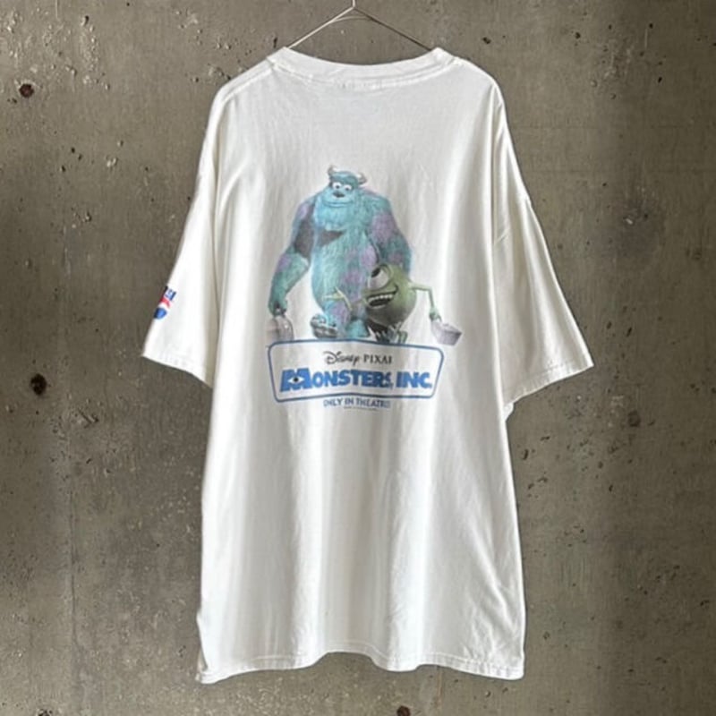 00s Pepsi × Monsters,inc. collaboration print t