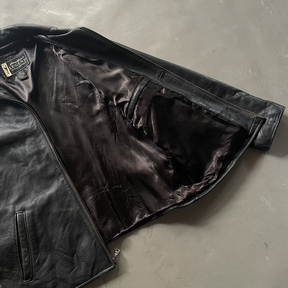 Eddie Bawer Legend レザージャケット　本革　黒 Eddie bauer legend leather jacket | sui & shara