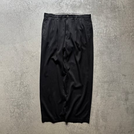 00s Tommy bahama 2tuck silk slacks