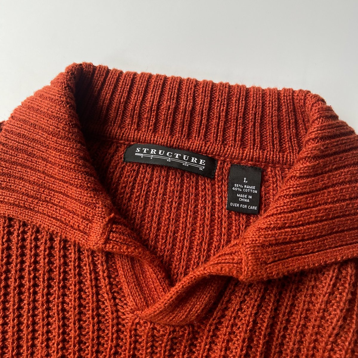 90s Structure skipper ramie×cotton knit | sui &