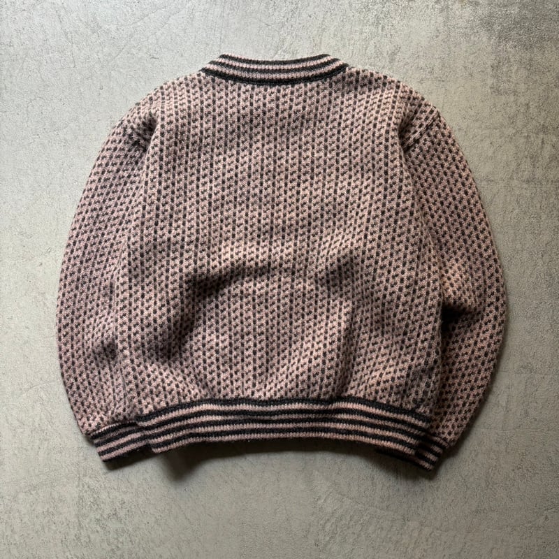 80s L.L.Bean birds eye knit sweater | sui & shara