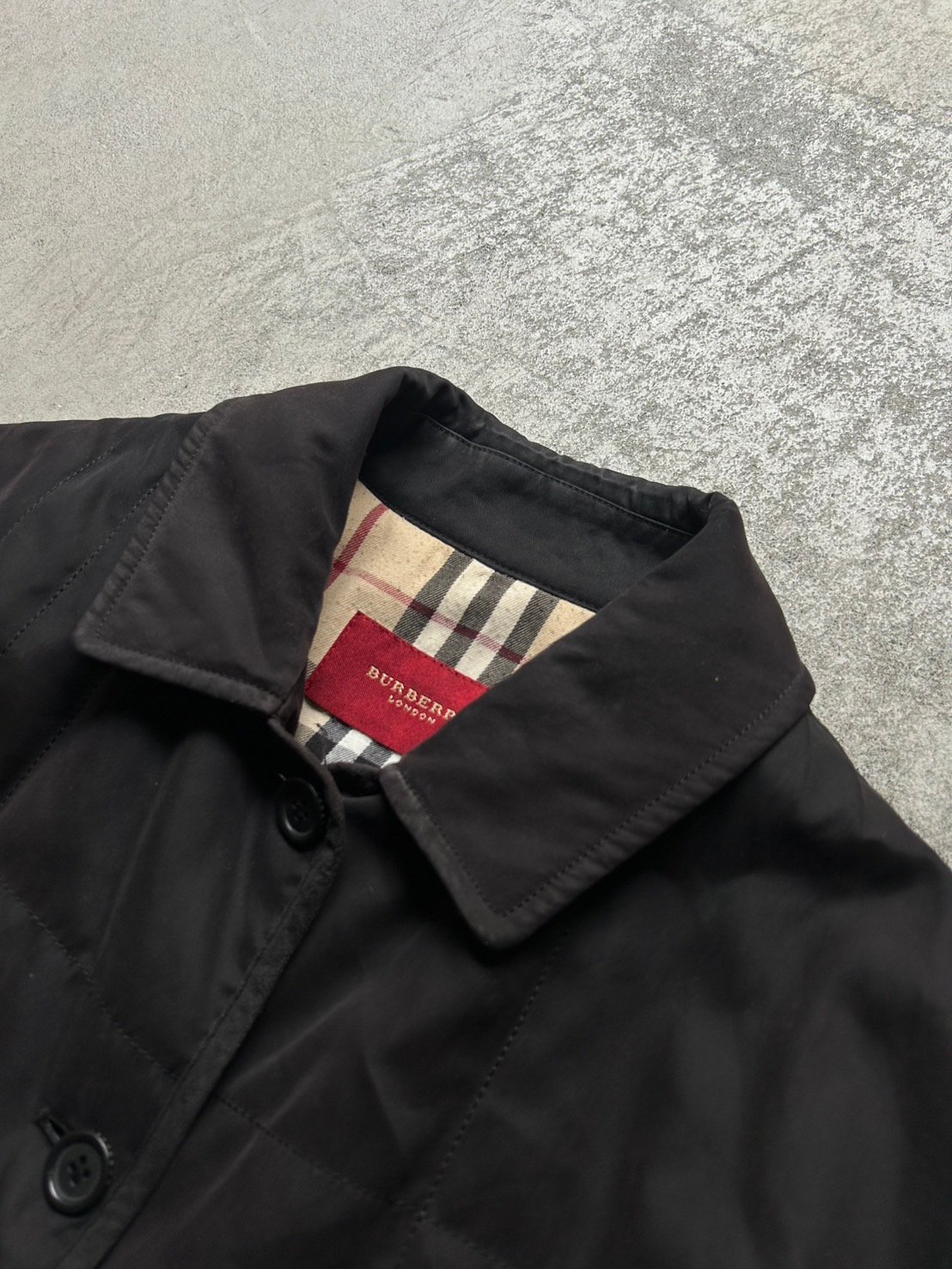 Burberry quilting middle jacket | sui & shara
