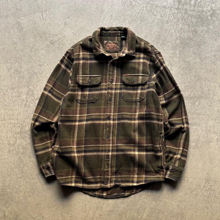 Orvis cotton pocket heavy flannel shirt｜オービス