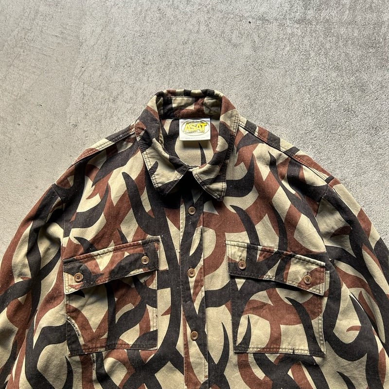 00s Asat tribal camouflage shirt | sui & shara